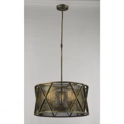 Nautilus 5-Light Antique Bronze Pendant by Worldwide Lighting 13 Nautilus 5-Light Antique Bronze Pendant by Worldwide Lighting -Thomas Lighting Sales antique bronze worldwide lighting chandeliers cp420ab20 31 1000