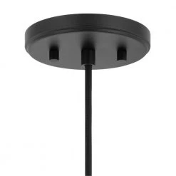 Phantasm II 14 in. x 14 in. x 20 in. 1-Light Black Finish Smoke Graduated Color Glass Pendant by Worldwide Lighting -Thomas Lighting Sales black smoke graduated color glass worldwide lighting chandeliers e80008 001 1f 1000