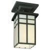 Mission Black 1-Light Outdoor Semi-Flush Mount by Thomas Lighting 2 Mission Black 1-Light Outdoor Semi-Flush Mount by Thomas Lighting -Thomas Lighting Sales black thomas lighting outdoor flush mount lights sl96657 64 1000