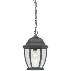 Covington 1-Light Hanging Outdoor Black Lantern by Thomas Lighting