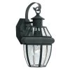 Heritage 1-Light Black Outdoor Wall-Mount Lantern Sconce by Thomas Lighting 1 Heritage 1-Light Black Outdoor Wall-Mount Lantern Sconce by Thomas Lighting -Thomas Lighting Sales black thomas lighting outdoor sconces sl94137 64 1000