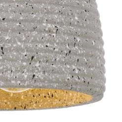 Remington 7.25 in. D X 8.63 in. H 1-Light Black Concrete Metal Grey Shade Pendant by Worldwide Lighting 13 Remington 7.25 in. D X 8.63 in. H 1-Light Black Concrete Metal Grey Shade Pendant by Worldwide Lighting -Thomas Lighting Sales black worldwide lighting chandeliers e80017 001 44 1000