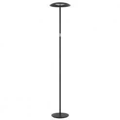 Mantis 66.9 in. Black Finish Multi-Directional LED Floor Lamp Dimmable Up-Light Tall Standing Torchiere by Worldwide Lighting