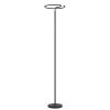 Twizzler 67.52 in. Black Finish Round LED Bright Light Floor Lamp Dimmable Up-Light Tall Standing Torchiere Lamp by Worldwide Lighting -Thomas Lighting Sales black worldwide lighting floor lamps w63444 001 64 1000