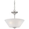 Pittman 2-Light Brushed Nickel Pendant by Thomas Lighting -Thomas Lighting Sales brushed nickel thomas lighting chandeliers 190043217 64 1000