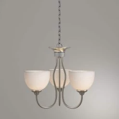 Tahoe 3-Light Brushed Nickel Chandelier by Thomas Lighting -Thomas Lighting Sales brushed nickel thomas lighting chandeliers sl801478 40 1000