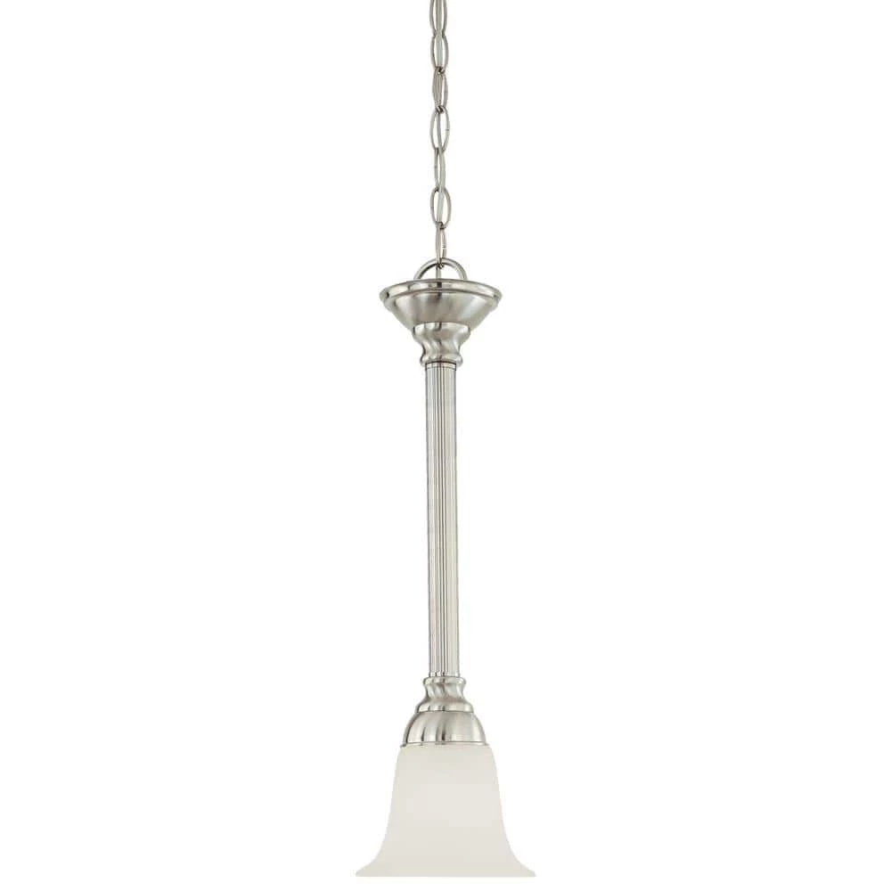 Riva 1-Light Brushed Nickel Pendant by Thomas Lighting 3 Riva 1-Light Brushed Nickel Pendant by Thomas Lighting