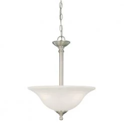 Riva 3-Light Brushed Nickel Pendant by Thomas Lighting