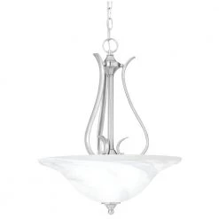 Prestige 3-Light Brushed Nickel Pendant by Thomas Lighting