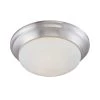 2-Light Brushed Nickel Ceiling Flush Mount by Thomas Lighting 2 2-Light Brushed Nickel Ceiling Flush Mount by Thomas Lighting -Thomas Lighting Sales brushed nickel thomas lighting flush mount lights 190035217 64 1000