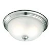 1-Light Brushed Nickel Ceiling Flush Mount by Thomas Lighting 1 1-Light Brushed Nickel Ceiling Flush Mount by Thomas Lighting -Thomas Lighting Sales brushed nickel thomas lighting flush mount lights sl869178 64 1000