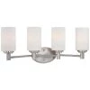Pittman 4-Light Brushed Nickel Wall Vanity Light by Thomas Lighting -Thomas Lighting Sales brushed nickel thomas lighting vanity lighting 190025217 64 1000