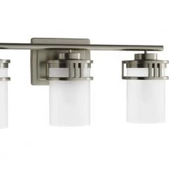 Raven dale 3-Light Brushed Nickel With Opal White Glass Bath Light by Thomas Lighting -Thomas Lighting Sales brushed nickel thomas lighting vanity lighting cn578312 40 1000