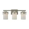 Raven dale 3-Light Brushed Nickel With Opal White Glass Bath Light by Thomas Lighting -Thomas Lighting Sales brushed nickel thomas lighting vanity lighting cn578312 64 1000