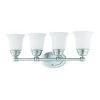 Bella 4-Light Brushed Nickel Bath Light with Etched Glass Shade by Thomas Lighting -Thomas Lighting Sales brushed nickel thomas lighting vanity lighting sl714478 64 1000
