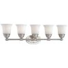 Bella 5-Light Brushed Nickel Bath Light by Thomas Lighting -Thomas Lighting Sales brushed nickel thomas lighting vanity lighting sl714578 64 1000