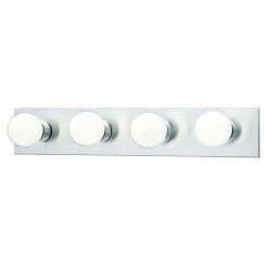 4-Light Brushed Nickel Wall Vanity Light by Thomas Lighting