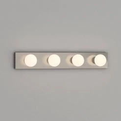 4-Light Brushed Nickel Wall Vanity Light by Thomas Lighting -Thomas Lighting Sales brushed nickel thomas lighting vanity lighting sl740278 d4 1000