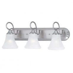Elipse 3-Light Brushed Nickel Wall Vanity Light by Thomas Lighting