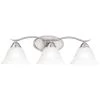 Prestige 3-Light Brushed Nickel Wall Vanity Light by Thomas Lighting -Thomas Lighting Sales brushed nickel thomas lighting vanity lighting sl748378 64 1000