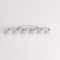 Prestige 6-Light Brushed Nickel Wall Vanity Light by Thomas Lighting 8 Prestige 6-Light Brushed Nickel Wall Vanity Light by Thomas Lighting -Thomas Lighting Sales brushed nickel thomas lighting vanity lighting sl748678 31 1000