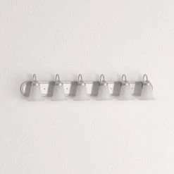 Homestead 6-Light Brushed Nickel Wall Vanity Light by Thomas Lighting -Thomas Lighting Sales brushed nickel thomas lighting vanity lighting sl758678 31 1000