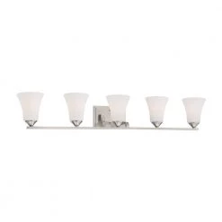 Treme 5-Light Brushed Nickel Bath Light by Thomas Lighting