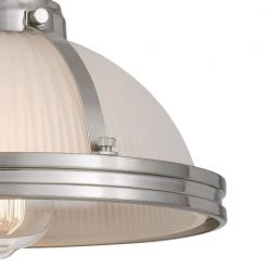 Lavery 10.75 in. x 10.75 in. x 6.63 in. 1-Light Brushed Nickel Pendant by Worldwide Lighting -Thomas Lighting Sales brushed nickel worldwide lighting chandeliers e80068 005 fa 1000