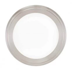 Jupiter 13 in. Brushed Steel Color Changing LED Ceiling Flush Mount (2-Pack) by Worldwide Lighting -Thomas Lighting Sales brushed steel worldwide lighting flush mount lights e30003 005 44 1000