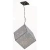 Cube Collection 13-Light Chrome and Crystal Pendant by Worldwide Lighting -Thomas Lighting Sales clear worldwide lighting chandeliers w83932c15 64 1000