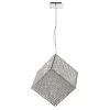 Cube Collection 13-Light Chrome and Clear Crystal Pendant by Worldwide Lighting -Thomas Lighting Sales clear worldwide lighting chandeliers w83933c18 64 1000