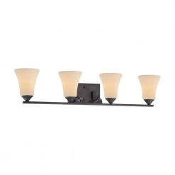 Treme 4-Light Espresso Bath Light by Thomas Lighting