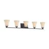 Treme 5-Light Espresso Bath Light by Thomas Lighting -Thomas Lighting Sales espresso thomas lighting vanity lighting tv0022704 64 1000