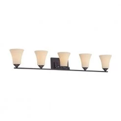Treme 5-Light Espresso Bath Light by Thomas Lighting