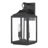 Mali 2-Light Matte Black Outdoor Wall Lantern Sconce by Worldwide Lighting -Thomas Lighting Sales matte black worldwide lighting outdoor sconces e10008 001 64 1000