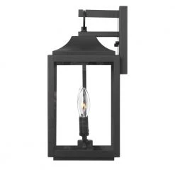 Mali 2-Light Matte Black Outdoor Wall Lantern Sconce by Worldwide Lighting -Thomas Lighting Sales matte black worldwide lighting outdoor sconces e10008 001 c3 1000