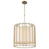 Sprocket 9-Light Matte Gold Pendant by Worldwide Lighting -Thomas Lighting Sales matte gold worldwide lighting chandeliers cp292mg24 64 1000