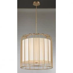 Sprocket 9-Light Matte Gold Pendant by Worldwide Lighting -Thomas Lighting Sales matte gold worldwide lighting chandeliers cp292mg24 c3 1000