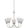 Tia 5-Light Matte Nickel Chandelier by Thomas Lighting 2 Tia 5-Light Matte Nickel Chandelier by Thomas Lighting -Thomas Lighting Sales matte nickel thomas lighting chandeliers 190006117 64 1000