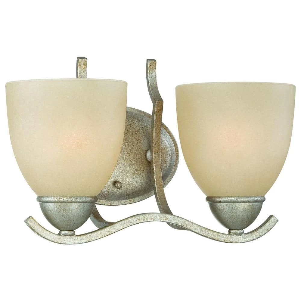 Triton 2-Light Moonlight Silver Bath Light by Thomas Lighting 3 Triton 2-Light Moonlight Silver Bath Light by Thomas Lighting