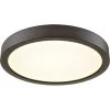 Titan 75-Watt Oil Rubbed Bronze Integrated LED Flushmount by Thomas Lighting -Thomas Lighting Sales oil rubbed bronze thomas lighting chandeliers cl781131 64 1000