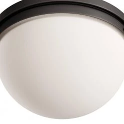 Beckett 2-Light Oil Rubbed Bronze With Opal White Glass Flushmount by Thomas Lighting -Thomas Lighting Sales oil rubbed bronze thomas lighting chandeliers cn120231 1d 1000