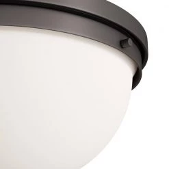 Beckett 2-Light Oil Rubbed Bronze With Opal White Glass Flushmount by Thomas Lighting -Thomas Lighting Sales oil rubbed bronze thomas lighting chandeliers cn120231 40 1000