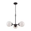 Beckett 3-Light Oil Rubbed Bronze Chandelier With Opal White Glass Shades by Thomas Lighting -Thomas Lighting Sales oil rubbed bronze thomas lighting chandeliers cn120321 64 1000