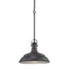 Blakesley Large 1-Light Oil Rubbed Bronze with Frosted Glass Pendant by Thomas Lighting -Thomas Lighting Sales oil rubbed bronze thomas lighting chandeliers cn200141 64 1000