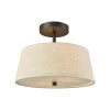 Morgan 2-Light Oil Rubbed Bronze Semi-Flushmount by Thomas Lighting -Thomas Lighting Sales oil rubbed bronze thomas lighting flush mount lights cn600361 64 1000
