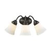 Califon 3-Light Oil Rubbed Bronze With White Glass Bath Light by Thomas Lighting -Thomas Lighting Sales oil rubbed bronze thomas lighting vanity lighting cn570311 64 1000