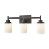 Belmar 3-Light Oil Rubbed Bronze With Opal White Glass Bath Light by Thomas Lighting -Thomas Lighting Sales oil rubbed bronze thomas lighting vanity lighting cn575311 64 1000