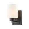 Summit Place 1-Light Oil Rubbed Bronze With Opal White Glass Bath Light by Thomas Lighting -Thomas Lighting Sales oil rubbed bronze thomas lighting vanity lighting cn579171 64 1000