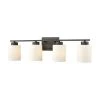 Summit Place 4-Light Oil Rubbed Bronze With Opal White Glass Bath Light by Thomas Lighting -Thomas Lighting Sales oil rubbed bronze thomas lighting vanity lighting cn579411 64 1000